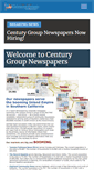 Mobile Screenshot of centurygroup.com